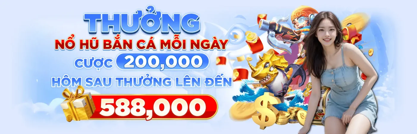 M88 | Cổng game mu88.com chính thức uy tín số 1 châu Á tại Mu88 75 Banner Mu88 bắn cá nổ hũ lớn